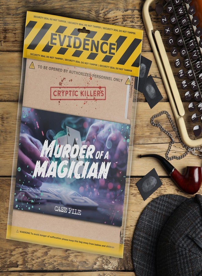 Cryptic Killers Unsolved murder mystery game - Cold Case Files Investigation Detective clues/evidence - Solve the crime - For individuals, date nights & party groups - Murder of a Magician - Image 5